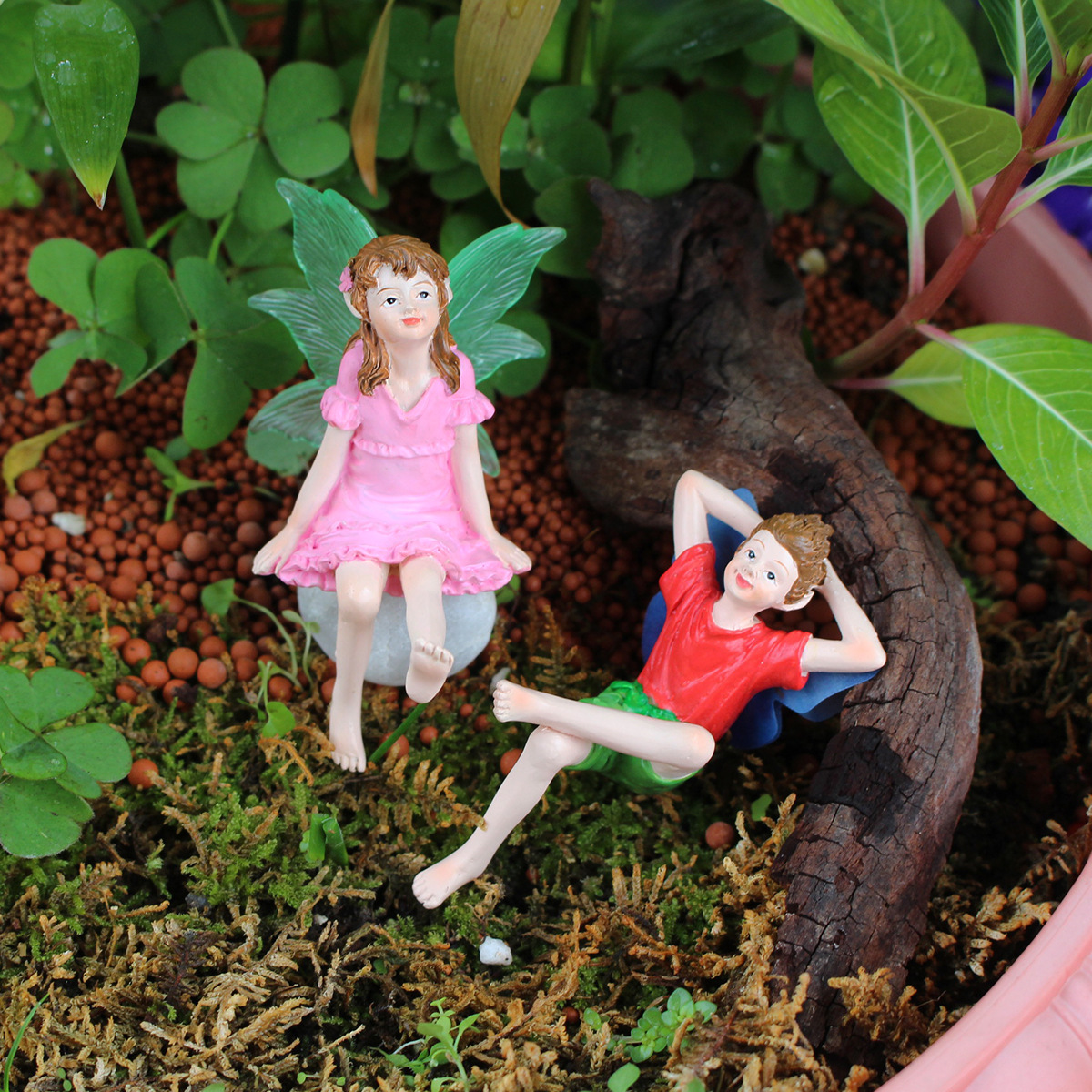 2pcs Couples Looking Up At The - Up Bonsai Garden review and price