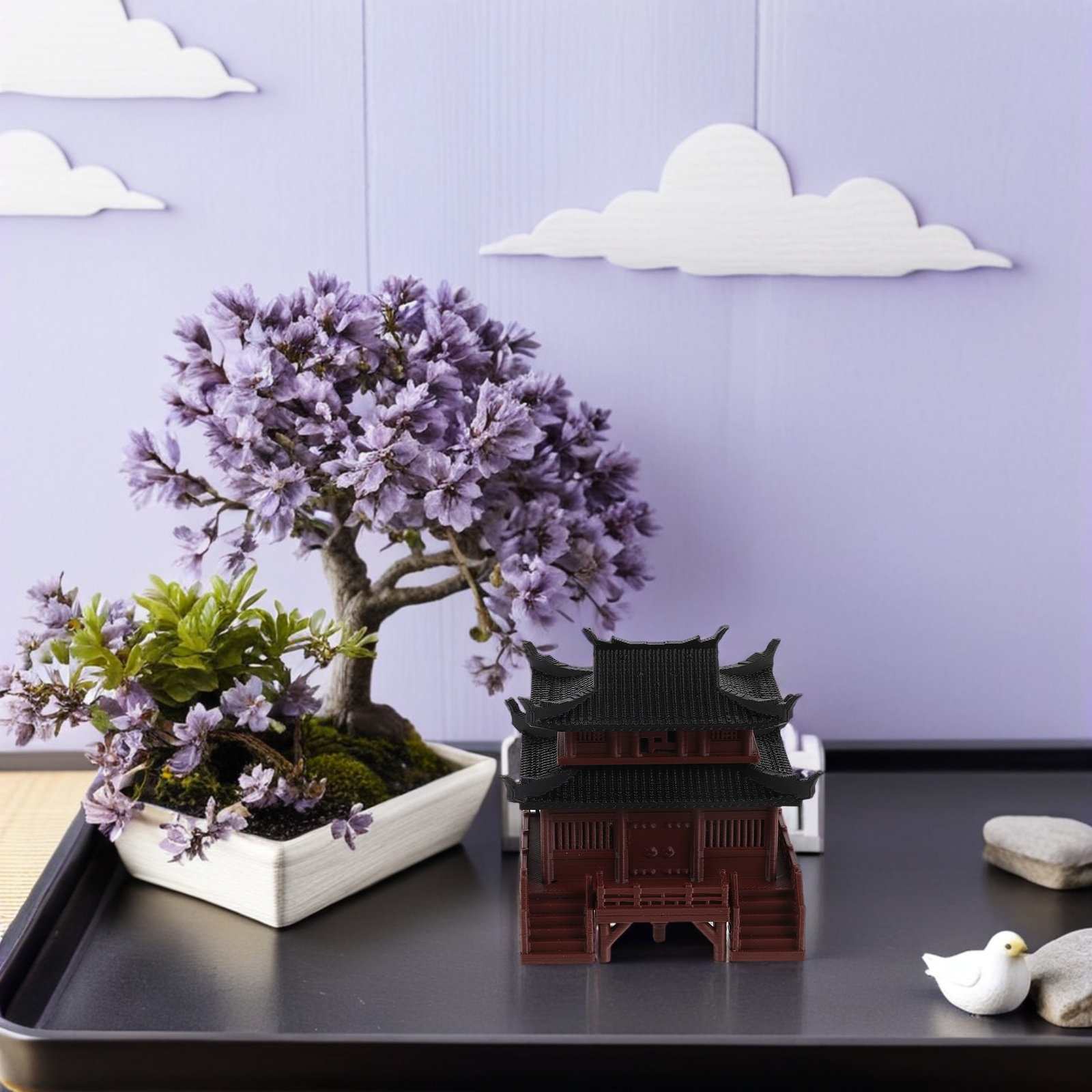 Chinese Style Mini Pavilion Or - Up Bonsai Garden review and price