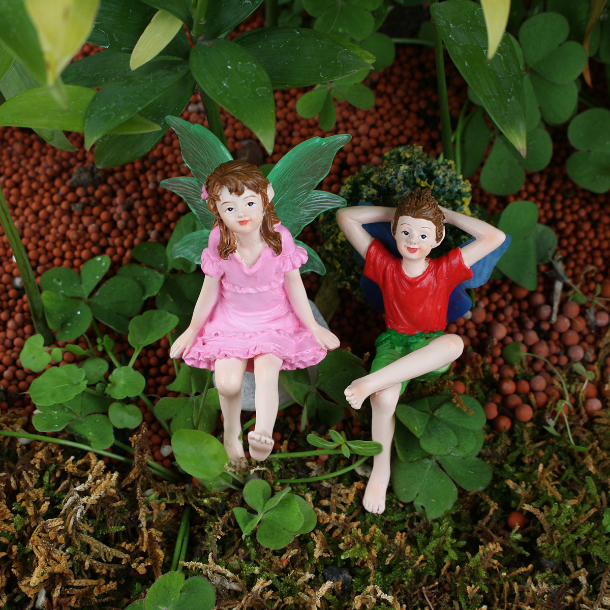 2pcs Couples Looking Up at the - Up Bonsai Garden review and price